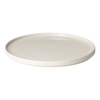 Biały ceramiczny talerz do serwowania Blomus Pilar