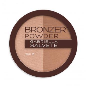 Gabriella Salvete Sunkissed Bronzer Powder Duo SPF15 9 g bronzer dla kobiet