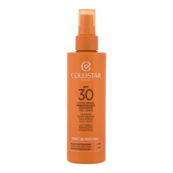 Collistar Smart Sun Protection Tanning Moisturizing Milk Spray SPF30 200 ml preparat do opalania ciała unisex