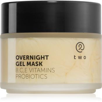 Two Cosmetics Overnight Gel Mask maseczka nawilżająco odżywcza z probiotykami 100 ml