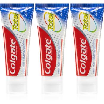 Colgate Total Whitening wybielająca pasta do zębów 3 x 75 ml