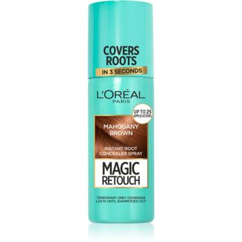 L’Oréal Paris Magic Retouch błyskawiczny retusz włosów w sprayu odcień Mahogany Brown 75 ml