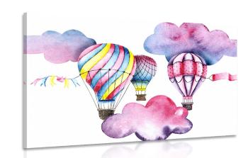 Obraz balony na wietrze