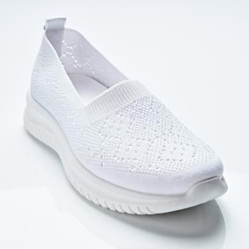 Materiałowe buty Josy - białe - Rozmiar 36