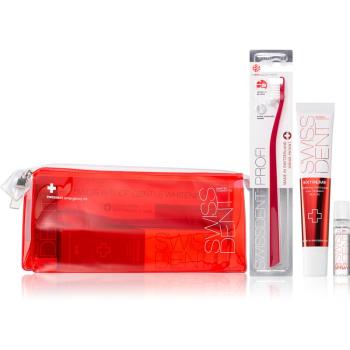 Swissdent Emergency Kit Red zestaw do pielęgnacji zębów (do bezpiecznego wybielania i ochrony szkliwa)