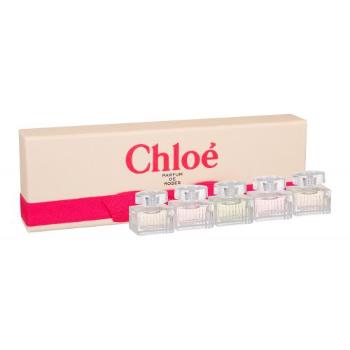Chloé Mini Set 2 zestaw Edp Chloé 2x 5 ml + Edt L´Eau de Chloé 5 ml + Edt Roses de Chloé 2x 5 ml dla kobiet