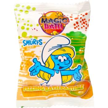 Disney Smurfs kolorowe tabletki musujące do kąpieli Mango 1 szt.