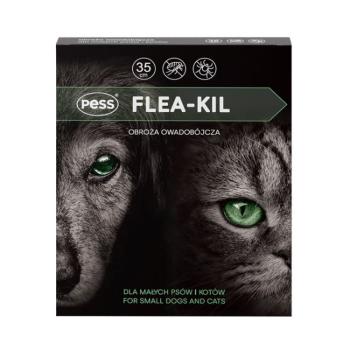 PESS Flea-Kil Obroża przeciwko kleszczom i pchłom dla małych psów i kotów 35 cm