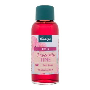 Kneipp Favourite Time Cherry Blossom 100 ml olejek do kąpieli dla kobiet Uszkodzone pudełko