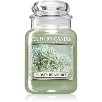 Country Candle Frosty Branches świeczka zapachowa 652 g