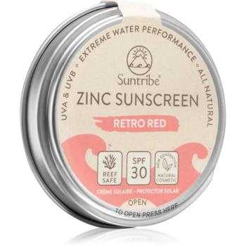 Suntribe Zinc Sunscreen mineralny krem ochronny do twarzy i ciała SPF 30 Retro Red 45 g