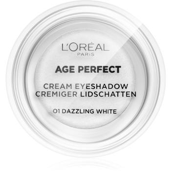 L’Oréal Paris Age Perfect Cream Eyeshadow cienie do powiek w kremie odcień 01 - Dazzling white 4 ml
