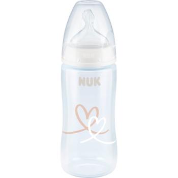 NUK First Choice + 300 ml butelka dla noworodka i niemowlęcia z regulacją temperatury 300 ml