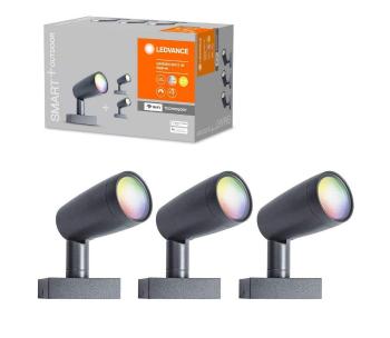 Ledvance - ZESTAW 3x LED RGBW Lampa zewnętrzna SMART+ SPOT 3xLED/4,5W/230V IP65 Wi-Fi
