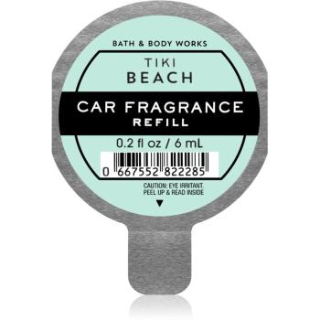 Bath & Body Works Tiki Beach odświeżacz do samochodu napełnienie 6 ml