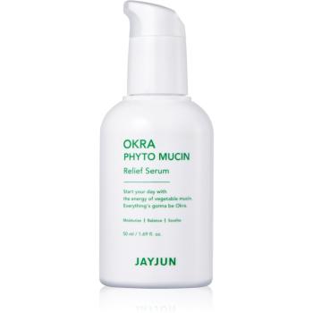 Jayjun Okra Phyto Mucin delikatne serum do skóry do złagodzenia i wzmocnienia skóry wrażliwej 50 ml