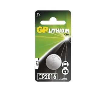 Bateria litowa guzikowa CR2016 GP LITHIUM 3V/90 mAh