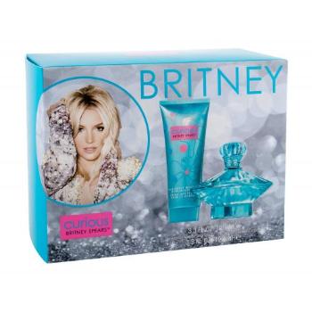 Britney Spears Curious zestaw Edp 100ml + Krem do ciała 100ml dla kobiet Uszkodzone pudełko