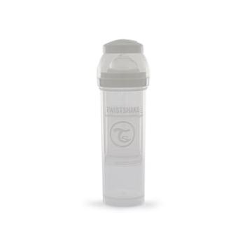 TWISTSHAKE Butelka dla niemowląt antykolkowa 330 ml biała