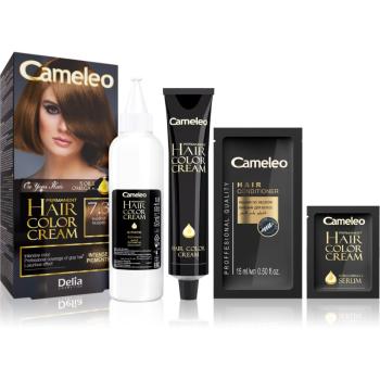 Delia Cosmetics Cameleo Omega trwały kolor włosów odcień 7.3 Hazelnut