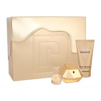 Paco Rabanne Lady Million zestaw Edp 50 ml + Edp 5 ml + Balsam do ciała 75 ml dla kobiet