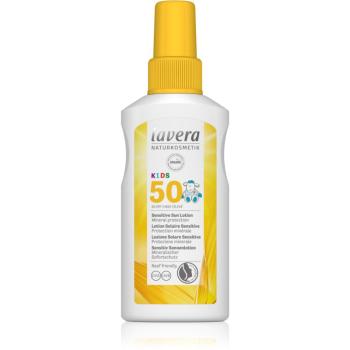 Lavera Sun Sensitiv Kids spray dla dzieci do opalania SPF 50 100 ml