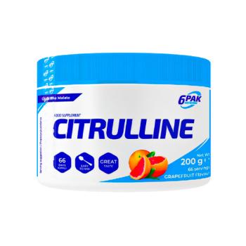 6PAK Citrulline - 200g - GrapefruitBoostery Azotowe > AAKG i Cytruliny