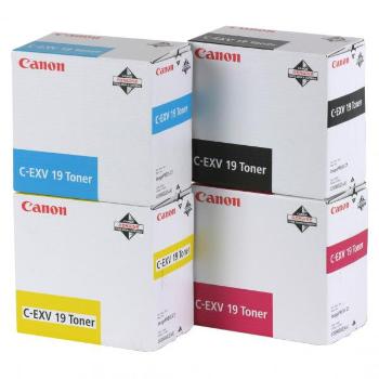 Canon originální toner CEXV19, yellow, 16000str., 0400B002, Canon ImagePress C1, O