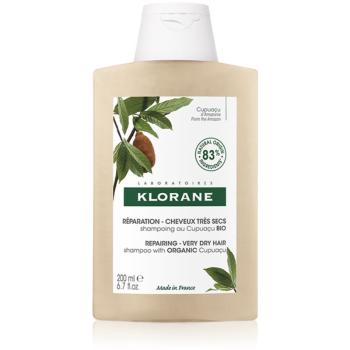 Klorane Cupuaçu Bio Bio szampon odżywczy do włosów suchych i zniszczonych 200 ml