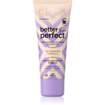 Eveline Cosmetics Better than Perfect podkład kryjący o działaniu nawilżającym odcień 02 Light Vanilla Warm 30 ml