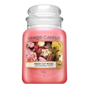 Yankee Candle Fresh Cut Roses świeca zapachowa 623 g