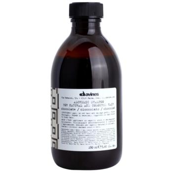 Davines Alchemic Shampoo Chocolate szampon dla podkreślenia koloru włosów 280 ml