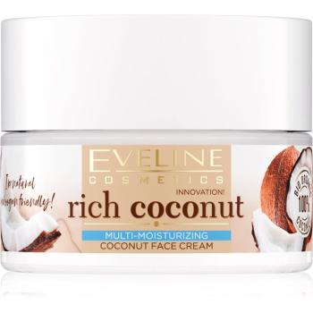 Eveline Cosmetics Rich Coconut Odżywczy krem do odmładzania skóry z probiotykami 50 ml
