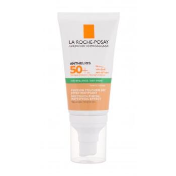 La Roche-Posay Anthelios Anti-Shine Tinted Dry Touch Gel-Cream SPF50+ 50 ml preparat do opalania twarzy dla kobiet