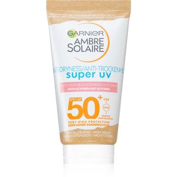 Garnier Ambre Solaire Sensitive Advanced mleczko do opalania twarzy SPF 50+ 50 ml