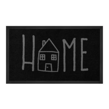 Czarna wycieraczka Hanse Home Easy Home, 45x75 cm