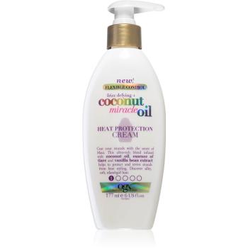 OGX Coconut Miracle Oil termo-ochronny krem do wygładzania włosów 177 ml