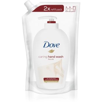 Dove Silk Fine mydło do rąk w płynie napełnienie 500 ml