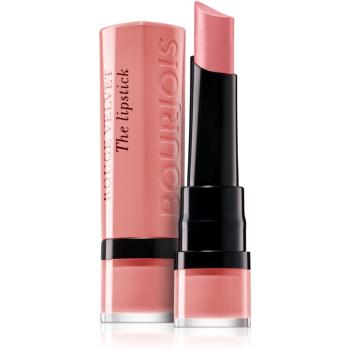 Bourjois Rouge Velvet The Lipstick szminka matująca odcień 02 Flaming’ Rose 2,4 g