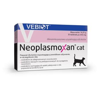 VEBIOT Neoplasmoxan cat 30 tab. suplement dla kota z nowotworem