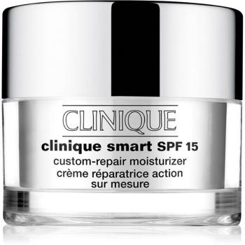 Clinique Clinique Smart™ SPF 15 Custom-Repair Moisturizer nawilżający krem na dzień przeciw zmarszczkom do skóry tłustej SPF 15 50 ml