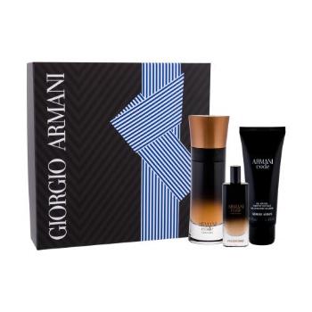 Giorgio Armani Code Profumo zestaw Edp 60 ml + Żel pod prysznic 75 ml + Edp 15 ml dla mężczyzn Uszkodzone pudełko