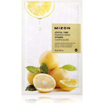 Mizon Joyful Time Vitamin maseczka płócienna o działaniu oczyszczającym i odświeżającym. 23 g