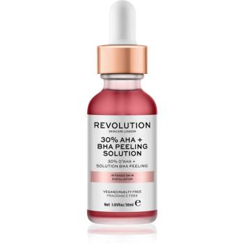 Revolution Skincare AHA + BHA 30% Peeling Solution intensywny peeling chemiczny z efektem rozjaśniającym 30 ml
