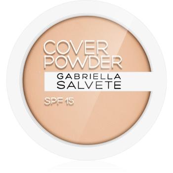 Gabriella Salvete Cover Powder puder w kompakcie SPF 15 odcień 02 Beige 9 g