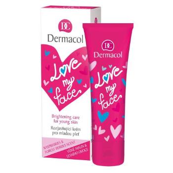 Dermacol Love My Face Brightening Care 50 ml krem do twarzy na dzień dla kobiet Uszkodzone pudełko