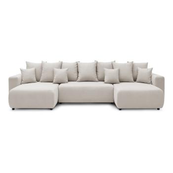Jasnobeżowa sofa w kształcie litery U Envy - Bobochic Paris