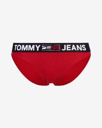 Tommy Jeans Contrast Waistband Spodenki Czerwony