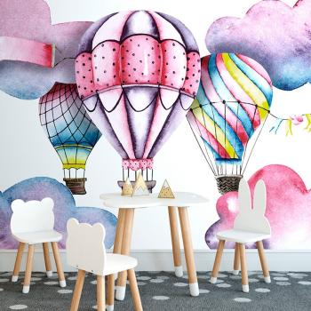 Samoprzylepna tapeta balony akwarelowe - 150x100