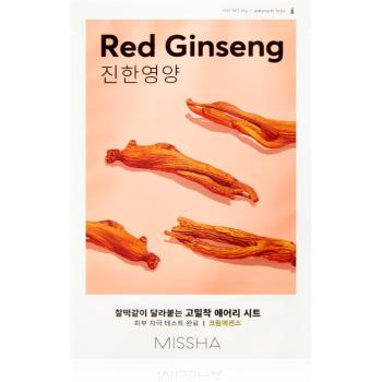Missha Airy Fit Red Ginseng maseczka płócienna o działaniu nawilżajaco-rewitalizującym 19 g